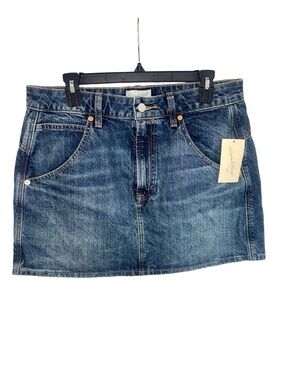 Universal Thread Blue Denim Mini Skirt